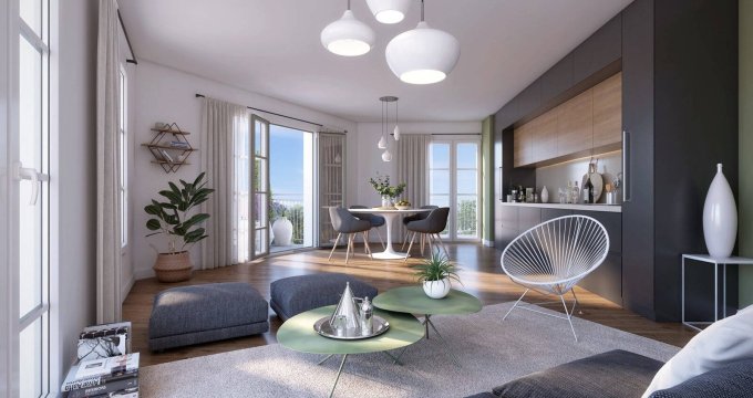 Achat / Vente immobilier neuf Bron à 20 min en bus de la Part-Dieu (69500) - Réf. 12466