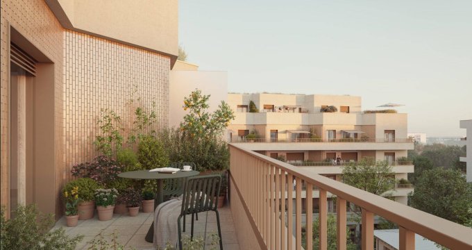 Achat / Vente immobilier neuf Bron à 200 mètres du parc Rosa Parks (69500) - Réf. 11400