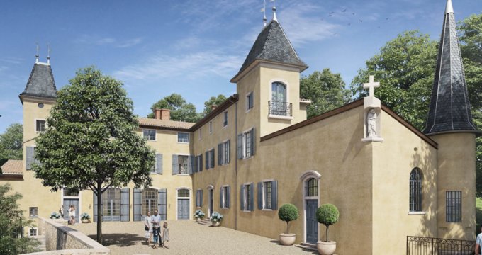 Achat / Vente immobilier neuf Couzon-au-Mont-d’Or Monument Historique à 15 min de Lyon (69270) - Réf. 8561