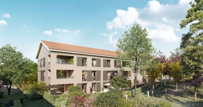 Achat / Vente immobilier neuf Craponne à 10 min à pied du coeur de bourg (69290) - Réf. 7750