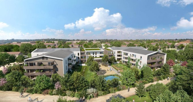 Achat / Vente immobilier neuf Feyzin résidence seniors proche Parc de l'Europe (69320) - Réf. 6321