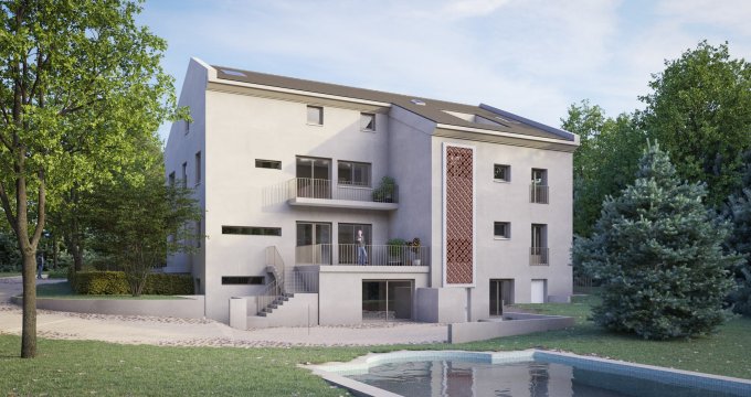 Achat / Vente immobilier neuf La Tour-de-Salvagny Déficit Foncier/LMNP proche parc (69890) - Réf. 8566