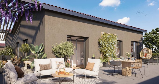 Achat / Vente immobilier neuf Meyzieu à 10 min du tramway T3 (69330) - Réf. 7421