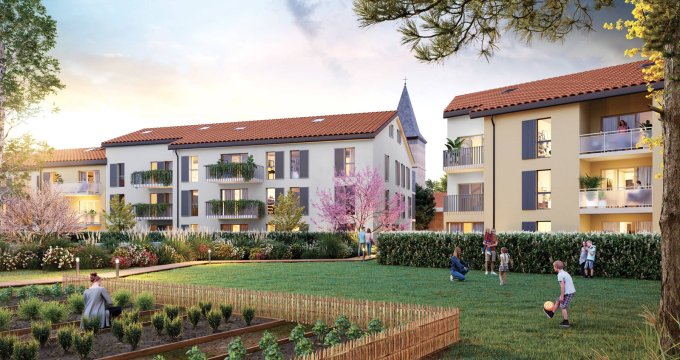 Achat / Vente immobilier neuf Rillieux-la-Pape au coeur du village de Vancia (69140) - Réf. 6093