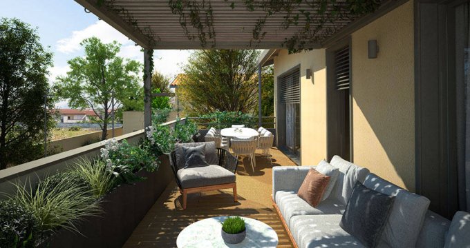 Achat / Vente immobilier neuf Sathonay-Village à 30 minutes de Lyon (69580) - Réf. 12428