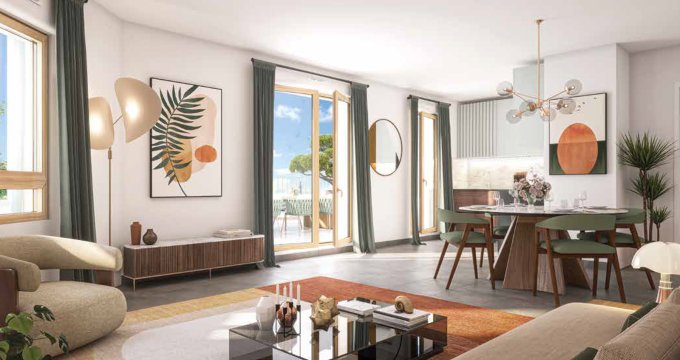 Achat / Vente immobilier neuf Vénissieux Moulin à Vent à deux pas des tram T4 et T6 (69200) - Réf. 12906