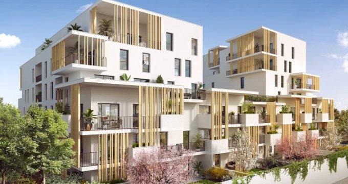 Achat / Vente immobilier neuf Villeurbanne à 500 mètres du métro (69100) - Réf. 4759