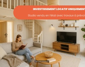 Achat / Vente immobilier neuf Oullins INVESTISSEMENT studio vendu en l’état travaux à prévoir (69600) - Réf. 13337