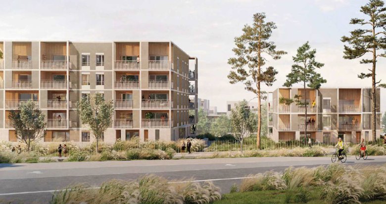 Achat / Vente immobilier neuf Bron à 15 minutes de la gare Part-Dieu (69500) - Réf. 8614