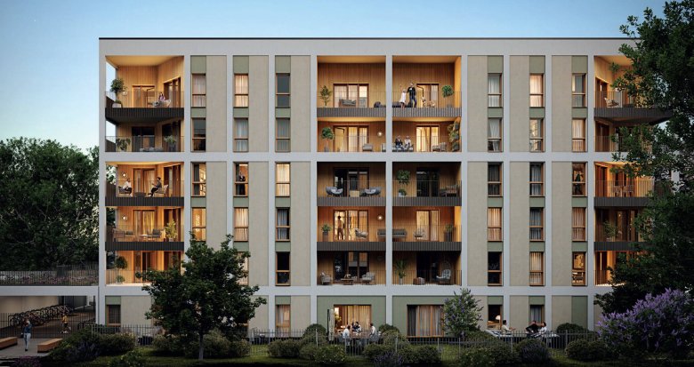 Achat / Vente immobilier neuf Bron à 20 min en bus de la Part-Dieu (69500) - Réf. 12466