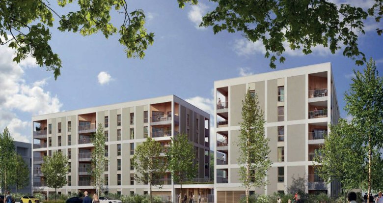 Achat / Vente immobilier neuf Bron à 20 min en bus de la Part-Dieu (69500) - Réf. 12466