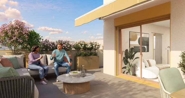 Achat / Vente immobilier neuf Bron à 5 minutes à pied du parc Rosa Parks (69500) - Réf. 13226