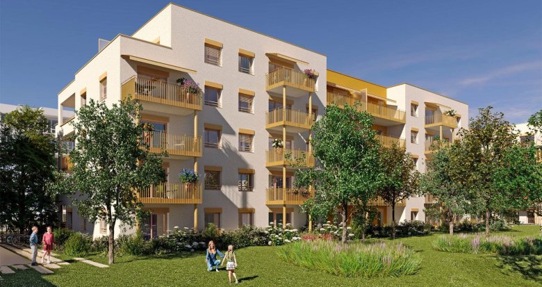 Achat / Vente immobilier neuf Bron à 5 minutes à pied du parc Rosa Parks (69500) - Réf. 13226