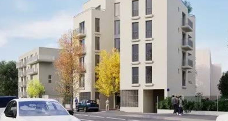 Achat / Vente immobilier neuf Bron à 7 min en voiture du périphérique Laurent Bonnevay (69500) - Réf. 13842