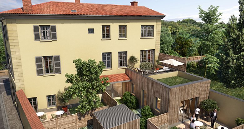 Achat / Vente immobilier neuf Caluire-et-Cuire Déficit Foncier proche Île Barbe (69300) - Réf. 8560