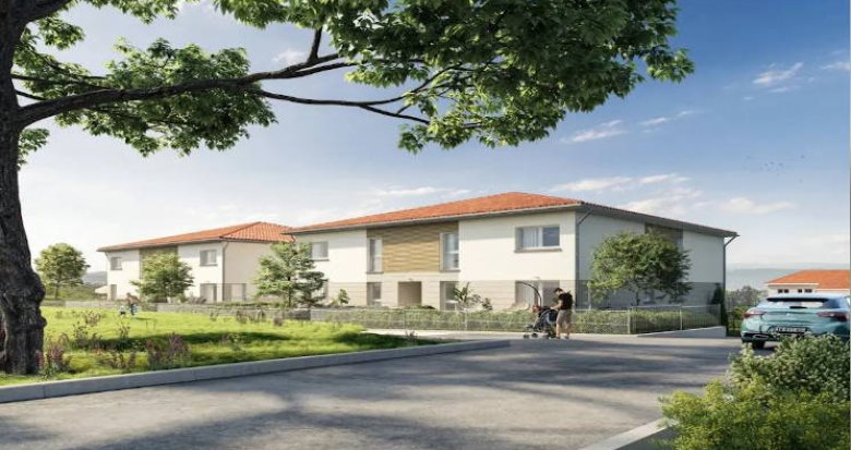 Achat / Vente immobilier neuf Chassagny au coeur du village (69700) - Réf. 4410