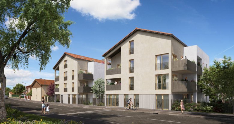 Achat / Vente immobilier neuf Chassieu à 5 min d'Eurexpo (69680) - Réf. 9534