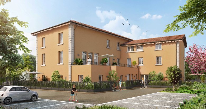 Achat / Vente immobilier neuf Collonges-au-Mont-d’Or entre berges de Saône et Mairie (69660) - Réf. 8360