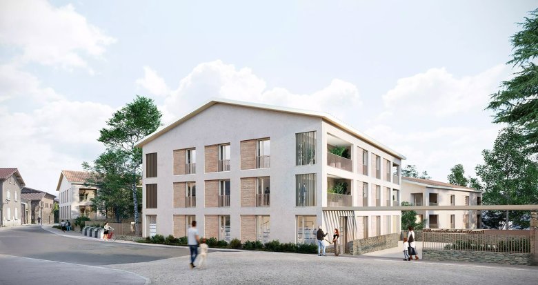 Achat / Vente immobilier neuf Communay à deux pas du centre-bourg (69360) - Réf. 13425