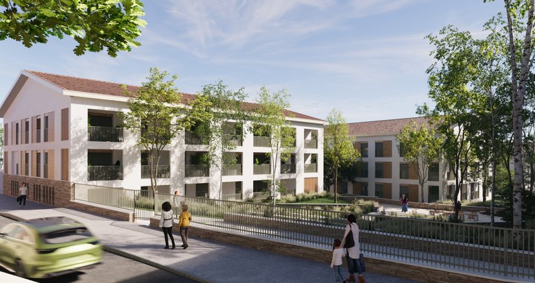 Achat / Vente immobilier neuf Communay environnement verdoyant proche mairie (69360) - Réf. 13429