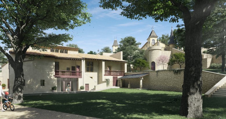 Achat / Vente immobilier neuf Couzon-au-Mont-d’Or Monument Historique à 15 min de Lyon (69270) - Réf. 8561