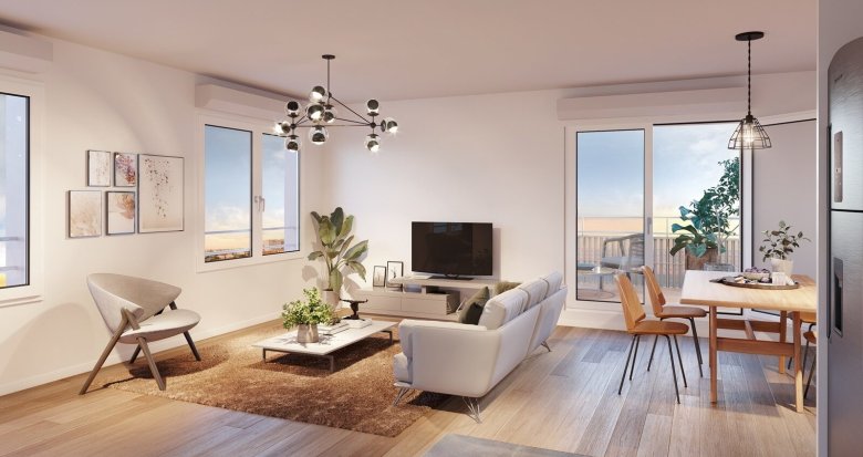Achat / Vente immobilier neuf Fontaines-sur-Saône à 20 min des portes de Lyon (69270) - Réf. 12715