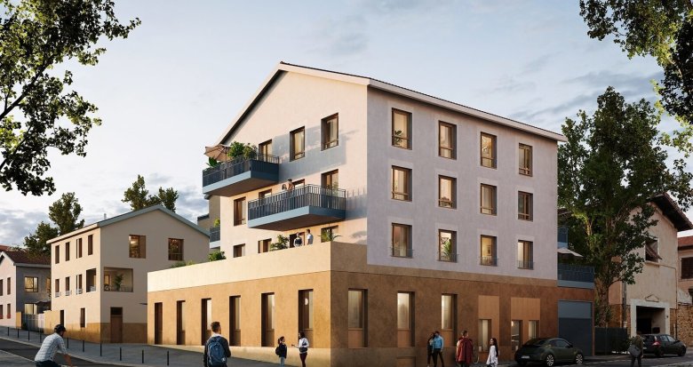 Achat / Vente immobilier neuf Fontaines-sur-Saône à 20 min des portes de Lyon (69270) - Réf. 12715