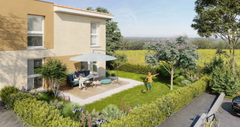 Achat / Vente immobilier neuf Jons portes de Lyon (69330) - Réf. 2831