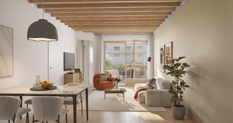 Achat / Vente immobilier neuf Lyon 02 quartier Confluence à moins de 300m du T1/ T2 (69002) - Réf. 12272