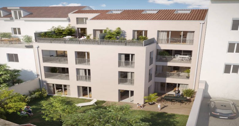 Achat / Vente immobilier neuf Lyon 03 à 350m du T4 Dauphiné-Lacassagne (69003) - Réf. 5682