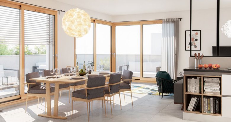 Achat / Vente immobilier neuf Lyon 03 secteur Monchat proche Parc Bazin (69003) - Réf. 13731