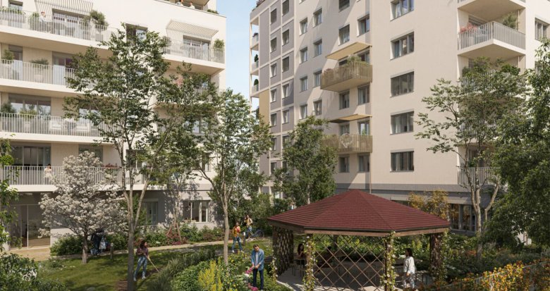 Achat / Vente immobilier neuf Lyon 07 secteur Gerland à 4 min à vélo du Métro B (69007) - Réf. 12782