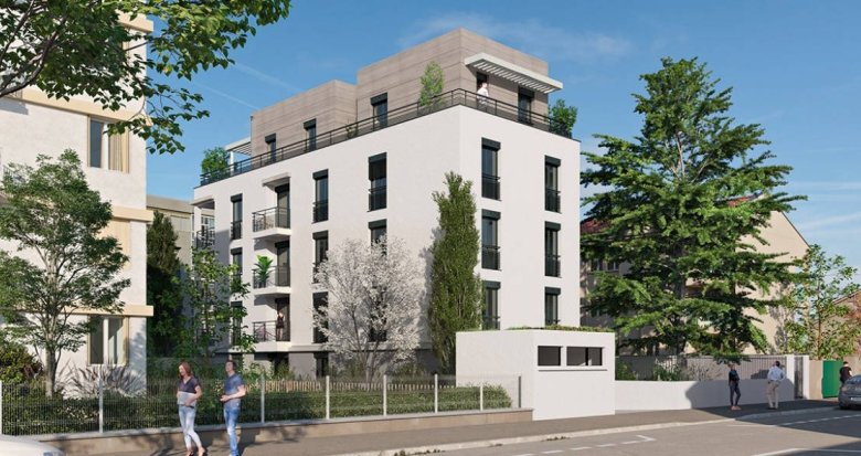 Achat / Vente immobilier neuf Lyon 08 à deux pas du métro D Mermoz Pinel (69008) - Réf. 6256