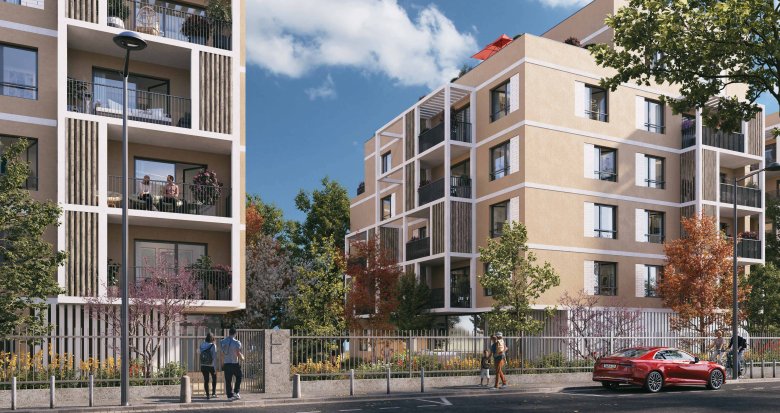 Achat / Vente immobilier neuf Lyon 08 à deux pas du tramway T6 et métro D (69008) - Réf. 8159