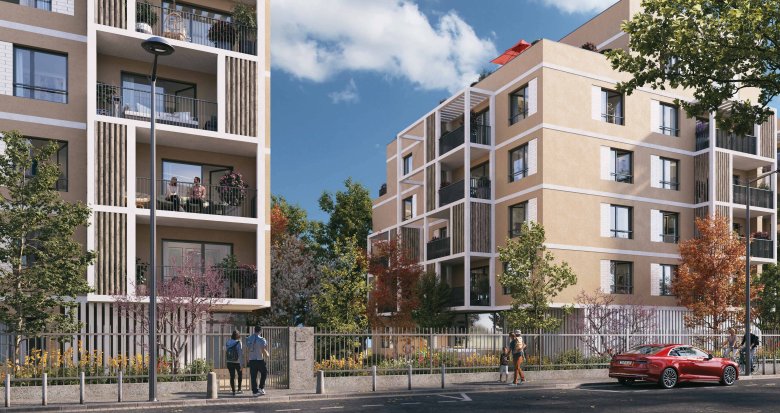 Achat / Vente immobilier neuf Lyon 08 à deux pas du tramway T6 et métro D (69008) - Réf. 8159