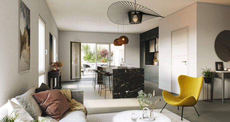 Achat / Vente immobilier neuf Lyon 09 à 2 min à pied du pôle d'activité Vaise-Industrie (69009) - Réf. 7294