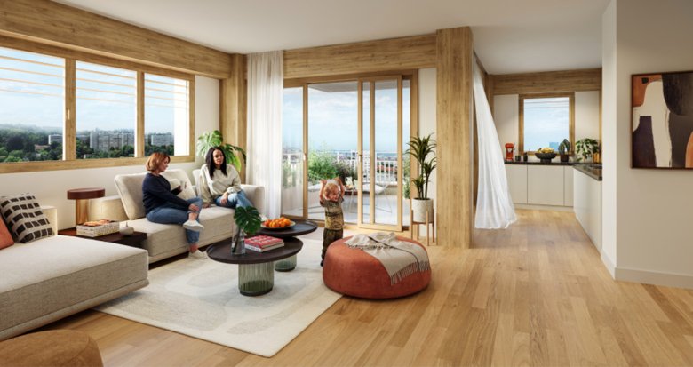 Achat / Vente immobilier neuf Lyon 2e secteur Confluence à deux pas des arrêts tram T1 et T2 (69002) - Réf. 13514