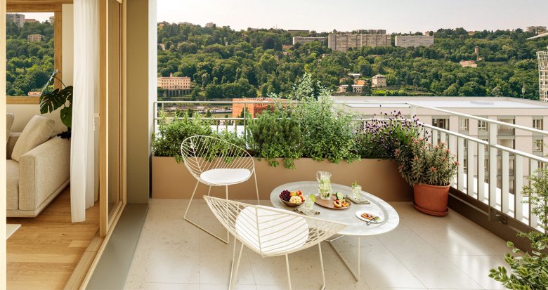 Achat / Vente immobilier neuf Lyon 2e secteur Confluence à deux pas des arrêts tram T1 et T2 (69002) - Réf. 13514