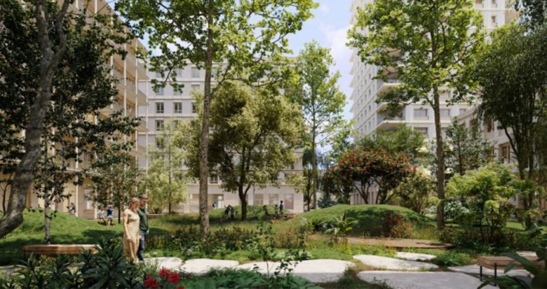 Achat / Vente immobilier neuf Lyon 2e secteur Confluence à deux pas des arrêts tram T1 et T2 (69002) - Réf. 13514