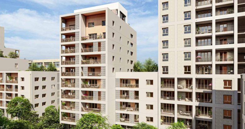 Achat / Vente immobilier neuf Lyon 7 à 300m du métro B Jean Jaurès (69007) - Réf. 8085