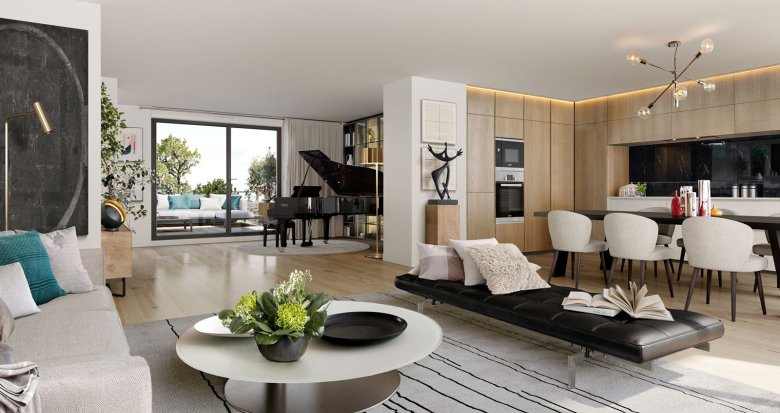 Achat / Vente immobilier neuf Lyon 8ème à 300 mètres du métro D (69008) - Réf. 13109