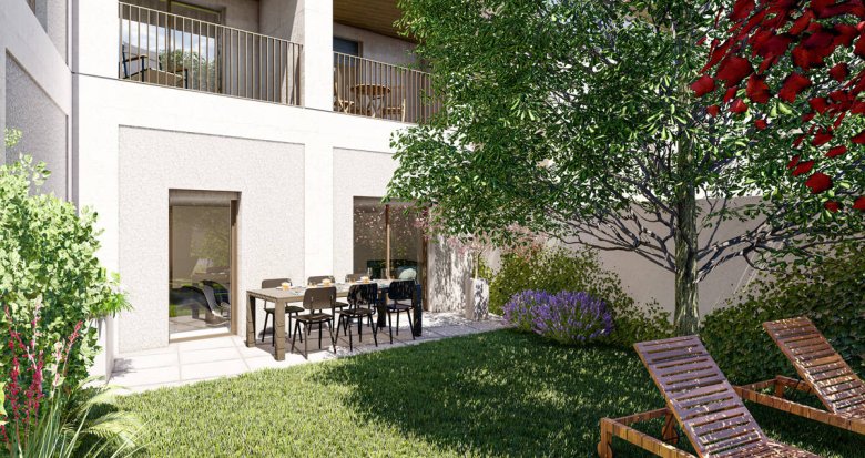 Achat / Vente immobilier neuf Meyzieu centre-ville proche tramway T3 (69330) - Réf. 7047