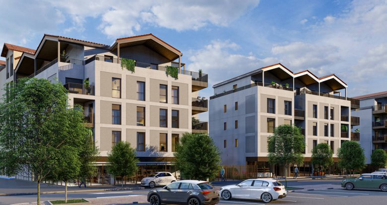 Achat / Vente immobilier neuf Meyzieu centre-ville proche tramway T3 (69330) - Réf. 7047