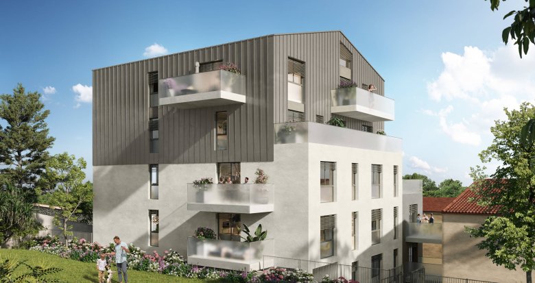 Achat / Vente immobilier neuf Oullins à 500 m du métro B (69600) - Réf. 7923