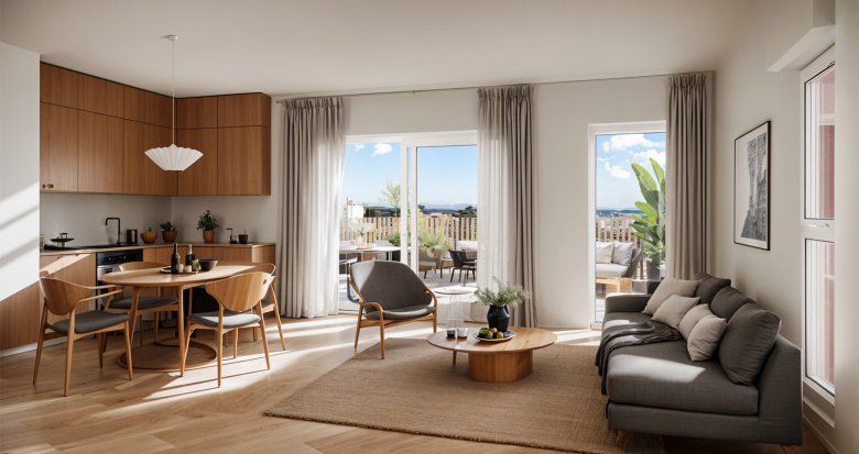 Achat / Vente immobilier neuf Rillieux-la-Pape à 25 minutes du centre de Lyon (69140) - Réf. 13185