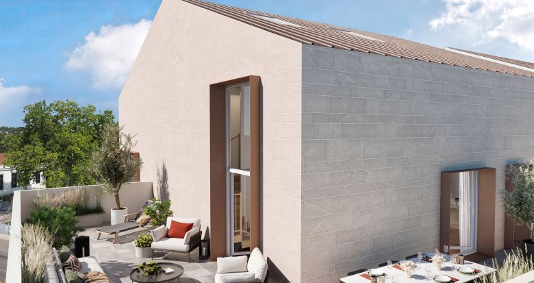Achat / Vente immobilier neuf Rillieux-la-Pape à 750 mètres de la gare de Crépieux (69140) - Réf. 7089