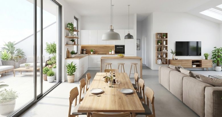 Achat / Vente immobilier neuf Rillieux-la-Pape centre à 2 km de la gare de Sathonay-Rillieux (69140) - Réf. 13805