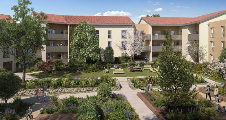 Achat / Vente immobilier neuf Rillieux-la-Pape centre à 2 km de la gare de Sathonay-Rillieux (69140) - Réf. 13805