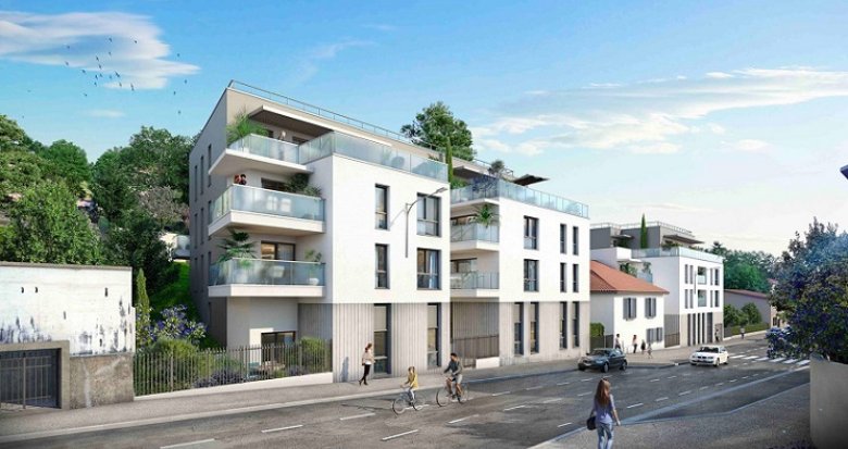 Achat / Vente immobilier neuf Rillieux-la-Pape proche place Canellas (69140) - Réf. 6038