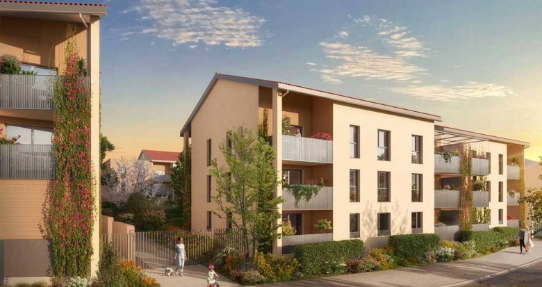 Achat / Vente immobilier neuf Rillieux-la-Pape quartier pavillonnaire proche coeur de bourg (69140) - Réf. 7178